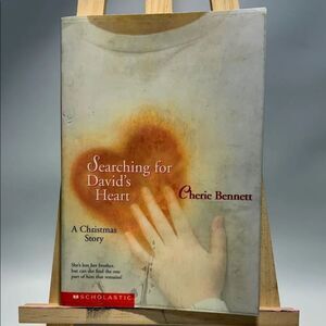 Scholastic Paperback , searching for David’s Heart by Cherie Bennett.
